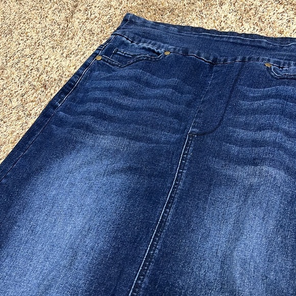 Inherit Co Long Denim Skirt size 4 - Picture 9 of 9